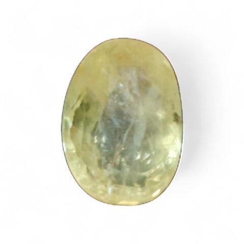 Natural yellow sapphire