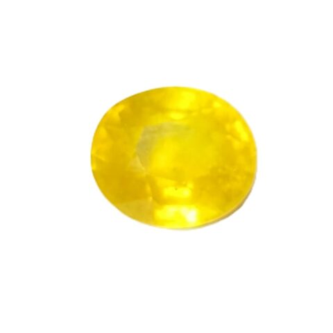 natural yellow sapphire 10.04 ct