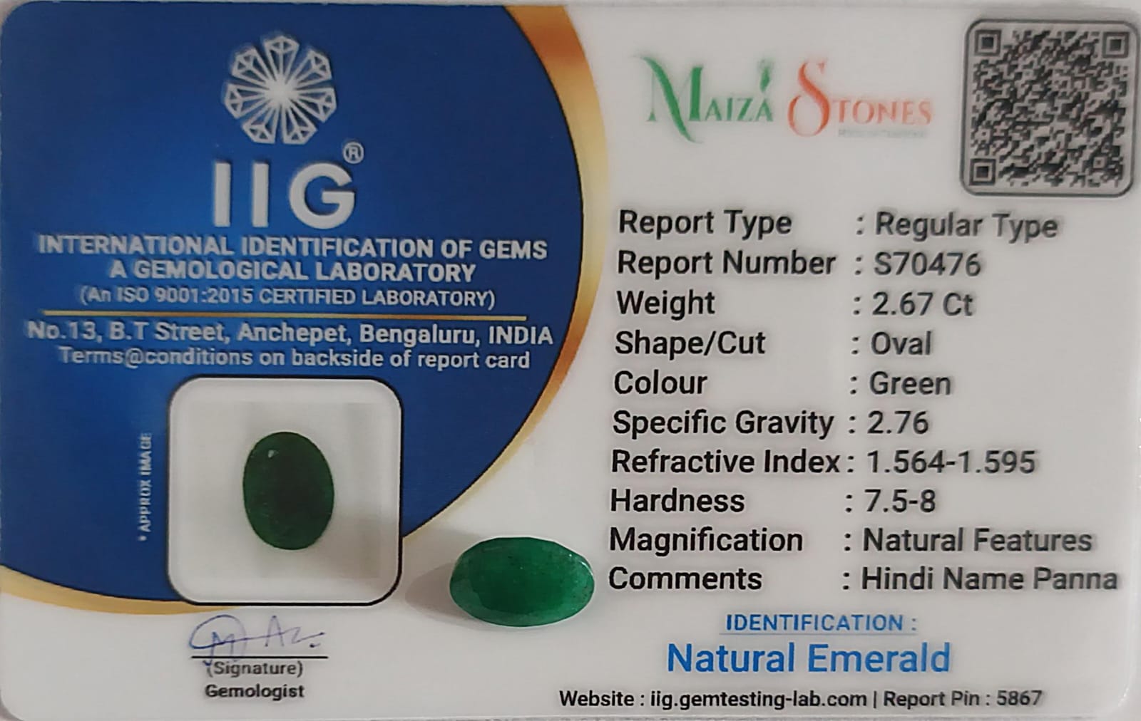 Natural Emerald - Image 3