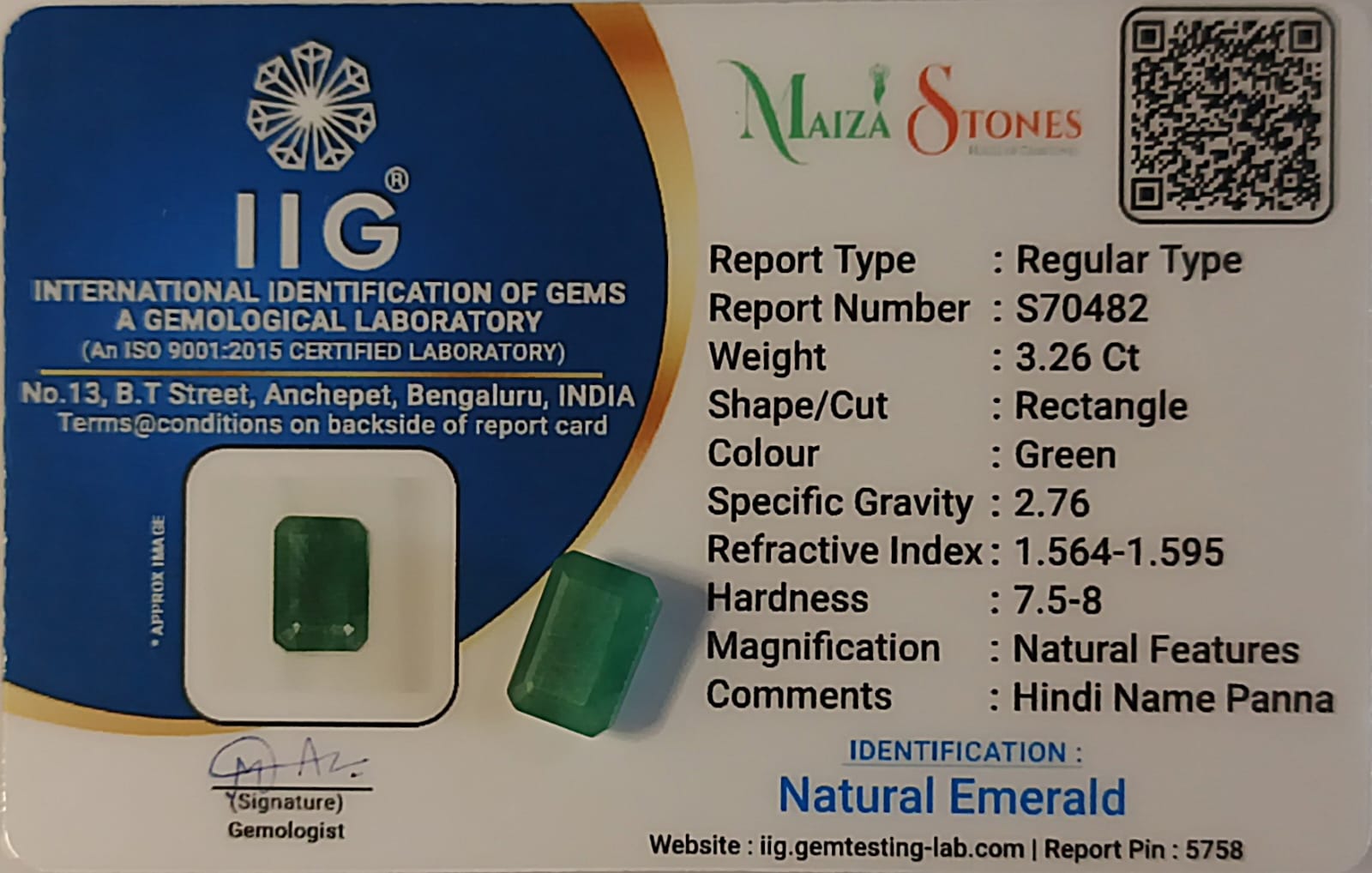 Natural Emerald - Image 3