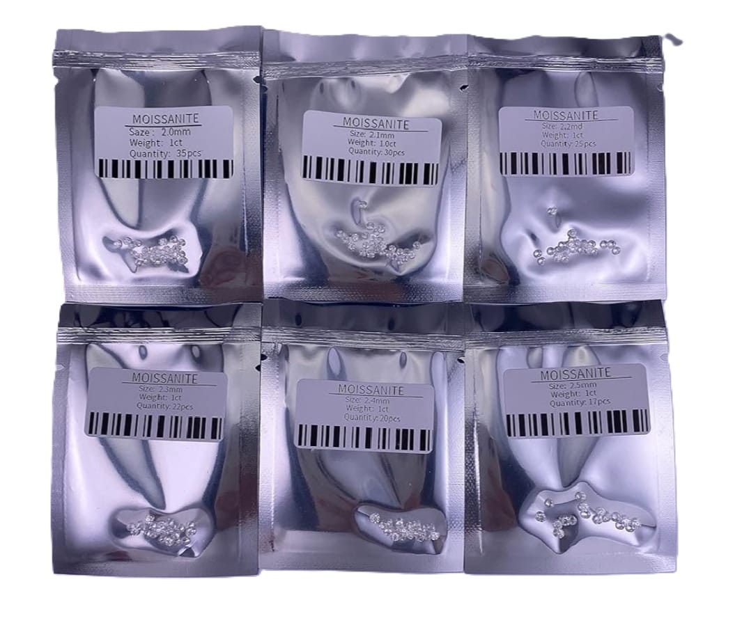 Moissanite Setting Sizes -70mm to 4mm - Image 2