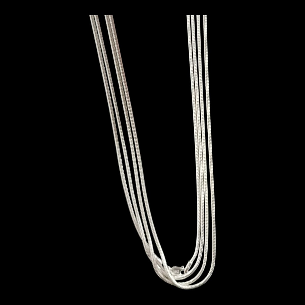 Silver Chain 92.5 Snake Design - Image 2